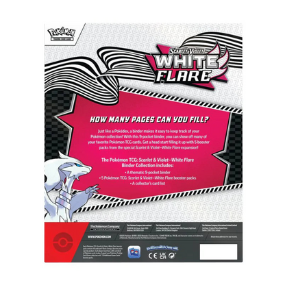 White Flare Binder Collection
