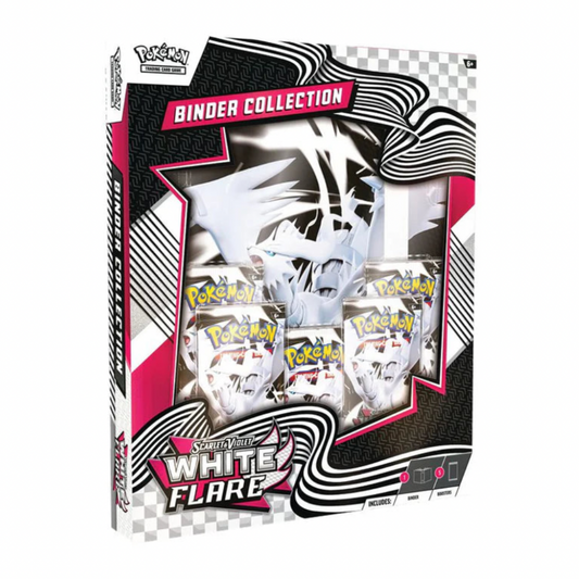 White Flare Binder Collection