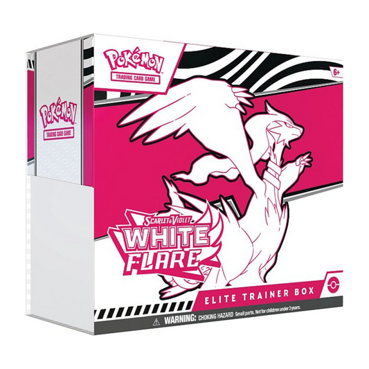 White Flare Elite Trainer Box